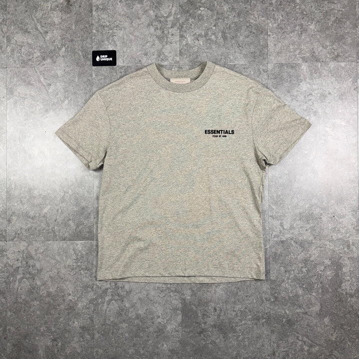 Essentials T-Shirt Dark Oat, essentials ss22 tshirt, dripuniqueuk