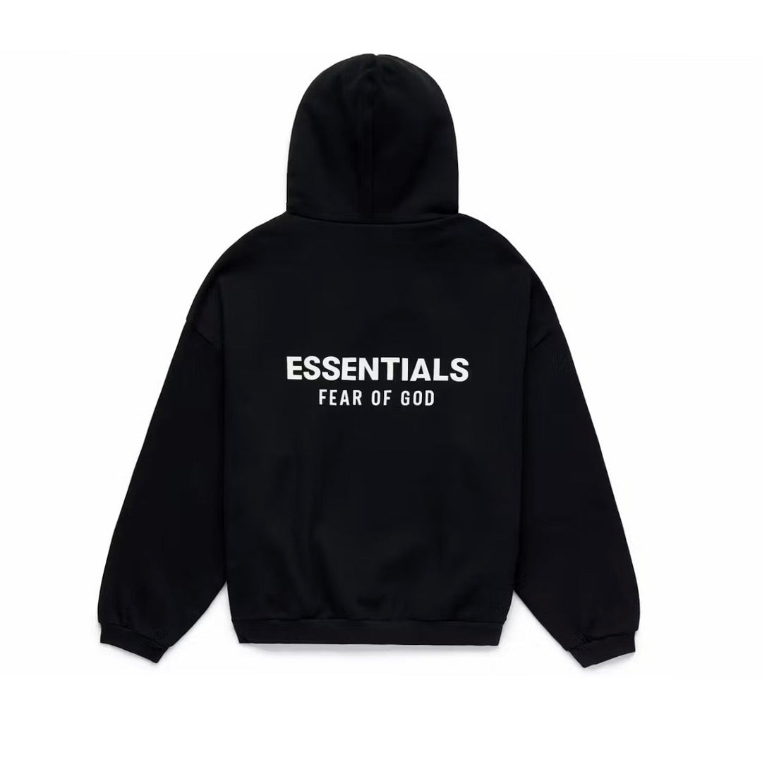 Essentials Hoodie Jet Black