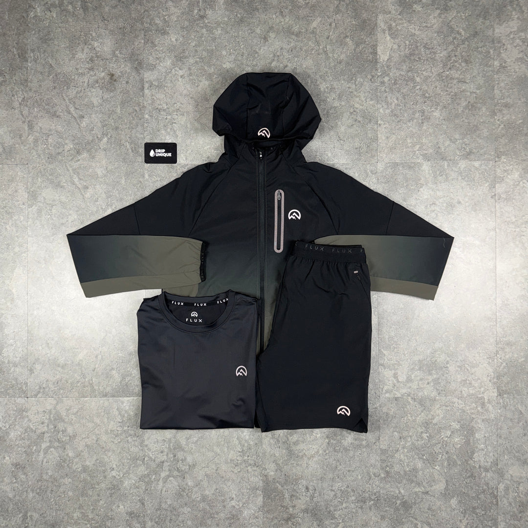 Flux Gradient Windrunner Graphite / Black Bundle, flux set, dripuniqueuk