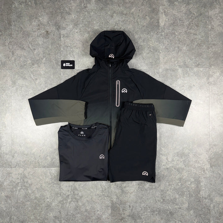 Flux Gradient Windrunner Graphite / Black Bundle, flux set, dripuniqueuk
