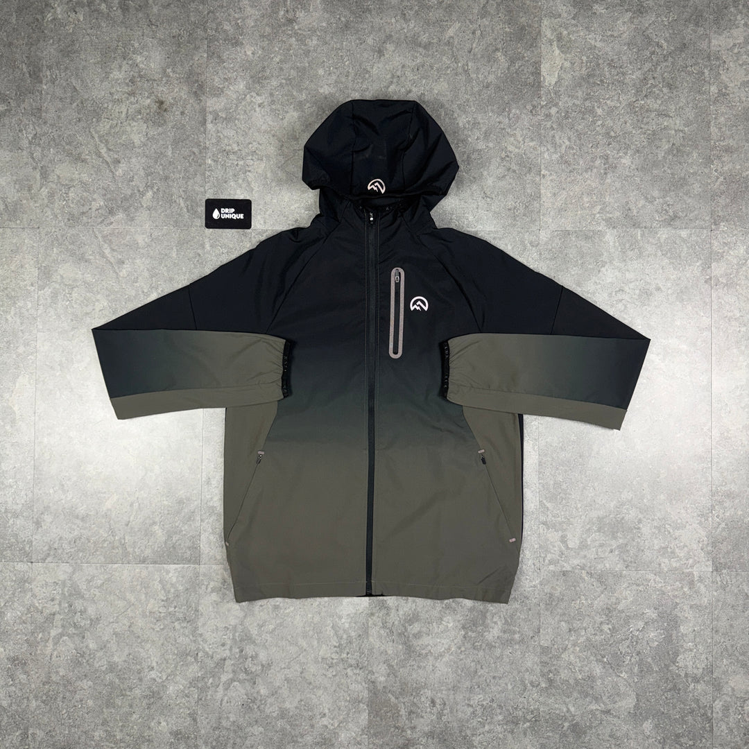 Flux Gradient Windrunner Jacket Graphite / Black, flux jacket, dripuniqueuk