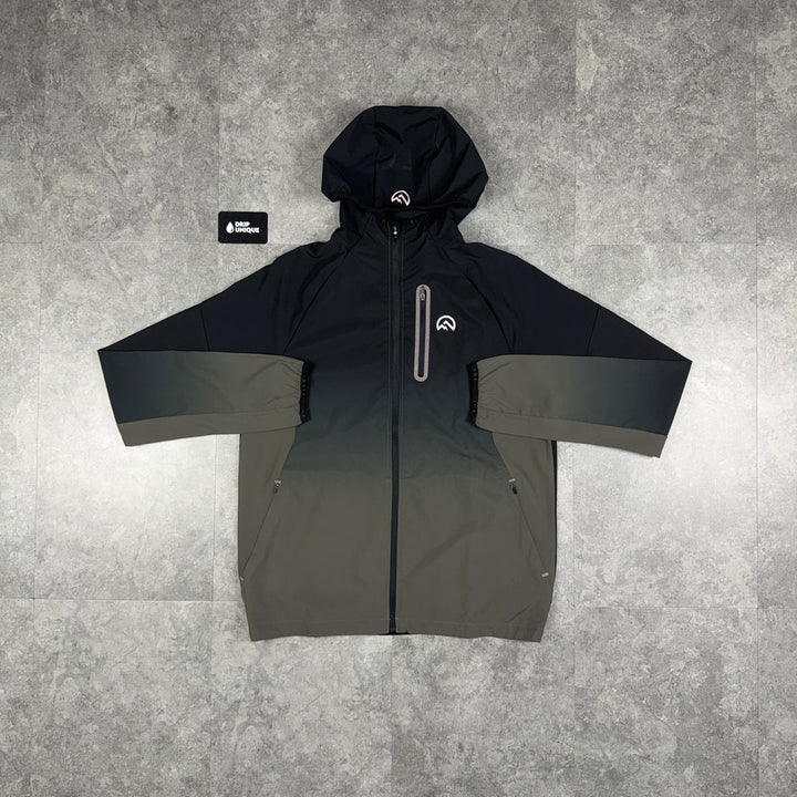 Flux Gradient Windrunner Jacket Graphite / Black, flux jacket, dripuniqueuk