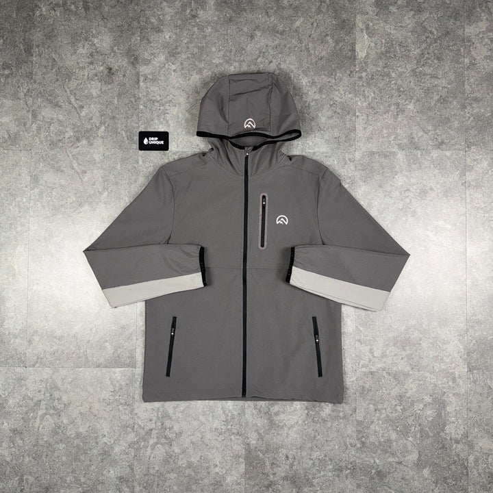 Flux Versatility Windrunner Jacket Grey / Slate, flux jacket, dripuniqueuk