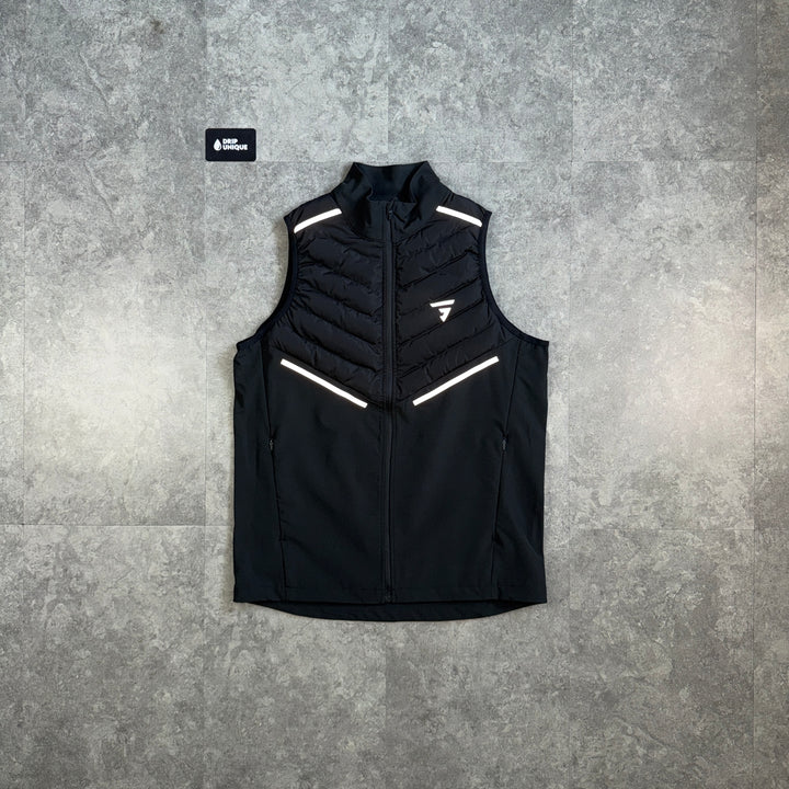 GRIID Active Gilet Black, griid gilet, dripuniqueuk
