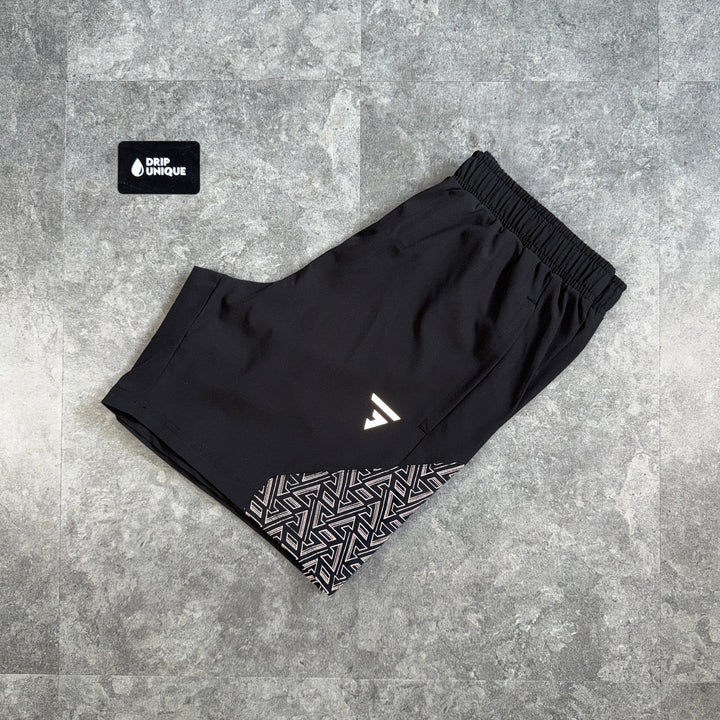GRIID Motion Shorts Black, griid shorts, dripuniqueuk