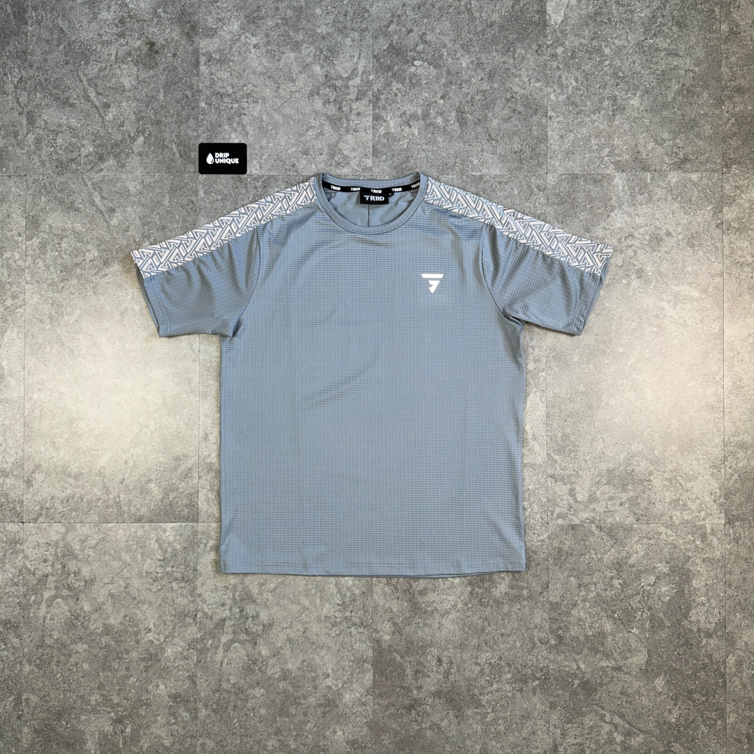 GRIID Motion T-Shirt Grey, grey griid tshirt, dripuniqueuk