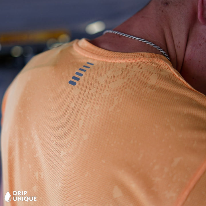 Men's Under Armour Splash T-Shirt Orange & Launch Speedpocket Shorts Set, Under Armour Sets Mens, dripuniqueuk