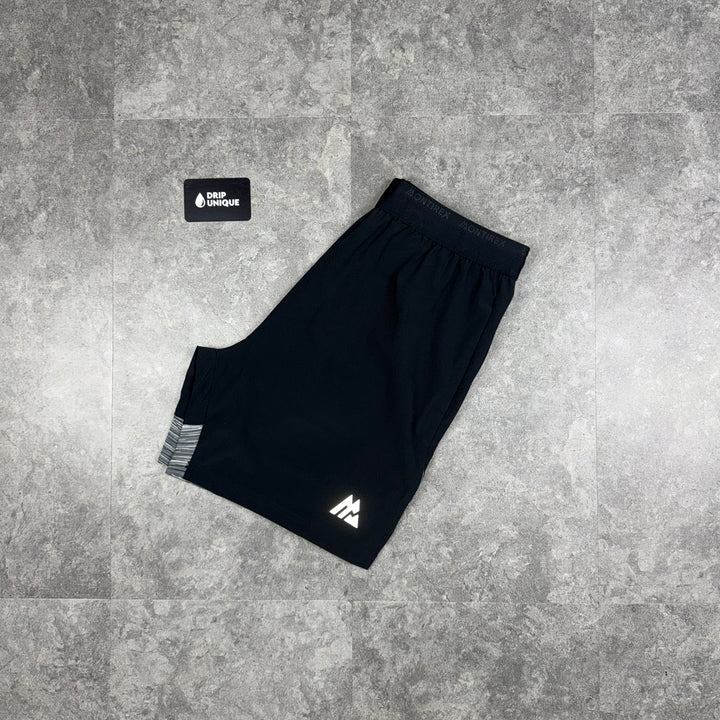 Montirex Trail Panel 2.0 Shorts Black / Grey, Montirex Shorts, dripuniqueuk