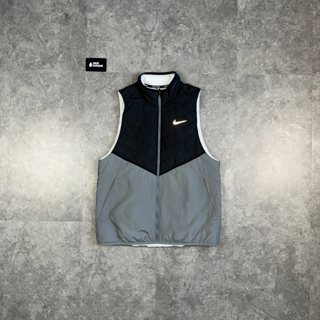 Nike Aerolayer Gilet Black / Grey, nike gilet, dripuniqueuk