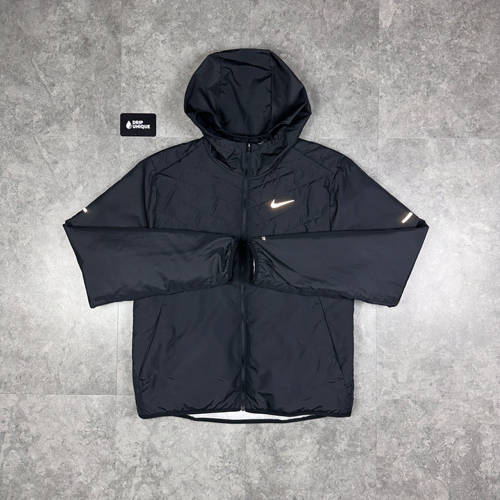 Nike Aerolayer Therma-Fit Windrunner Jacket Black, Nike Windrunner Jacket, dripuniqueuk