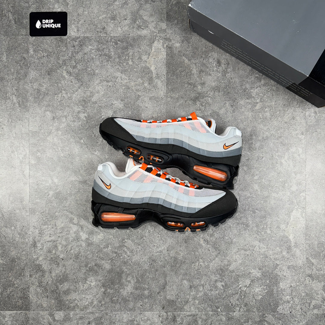 Nike Air Max 95 Mandarin Big Bubble, Nike Trainers, dripuniqueuk
