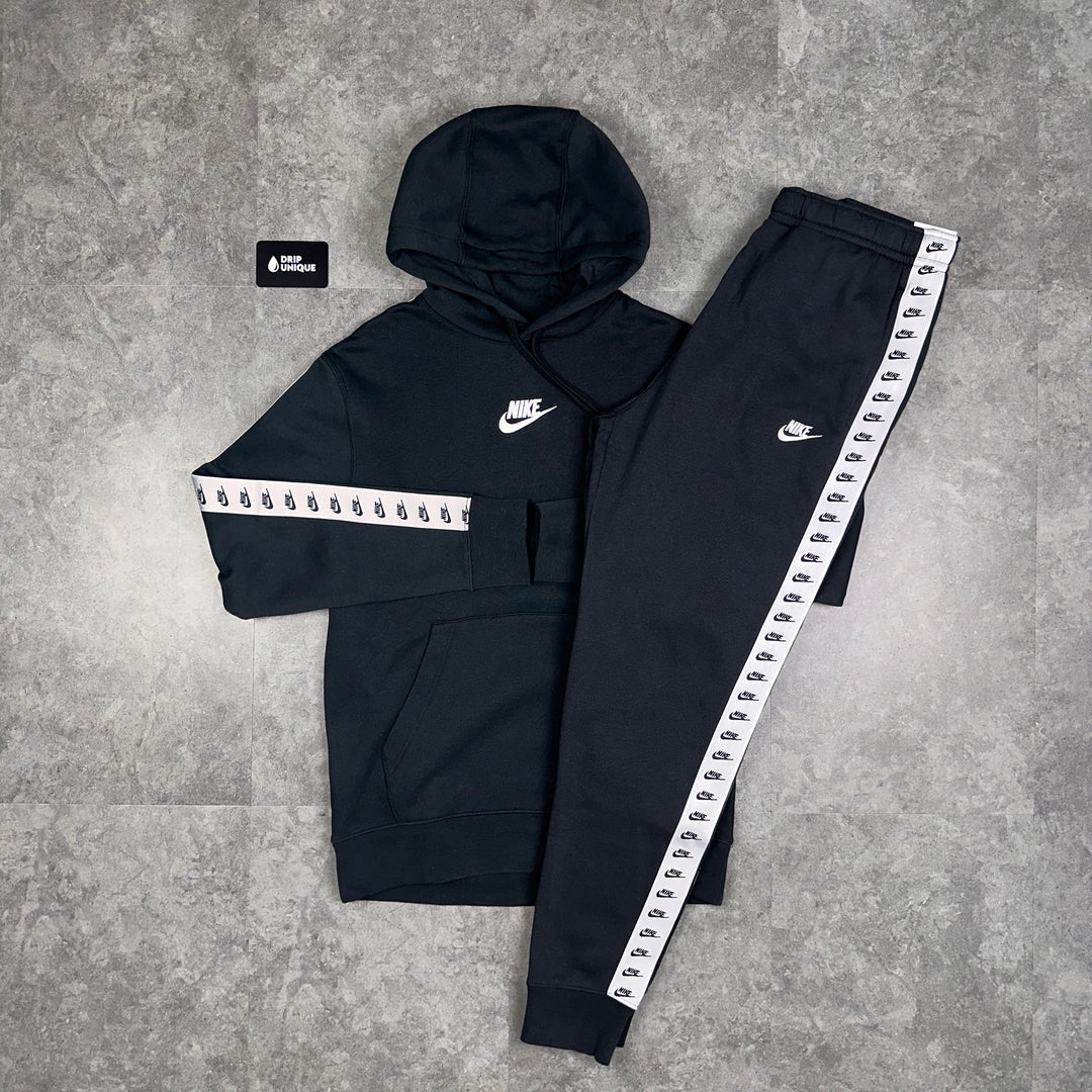 Nike Air Repeat Logo Set Black, Nike Sets, dripuniqueuk
