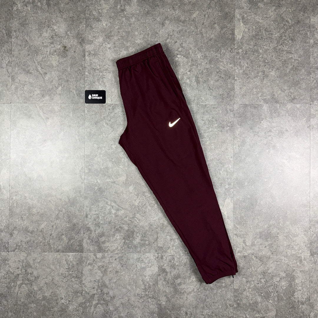 Nike Challenger Dri-Fit Woven Pants Burgundy Crush, nike pants, dripuniqueuk