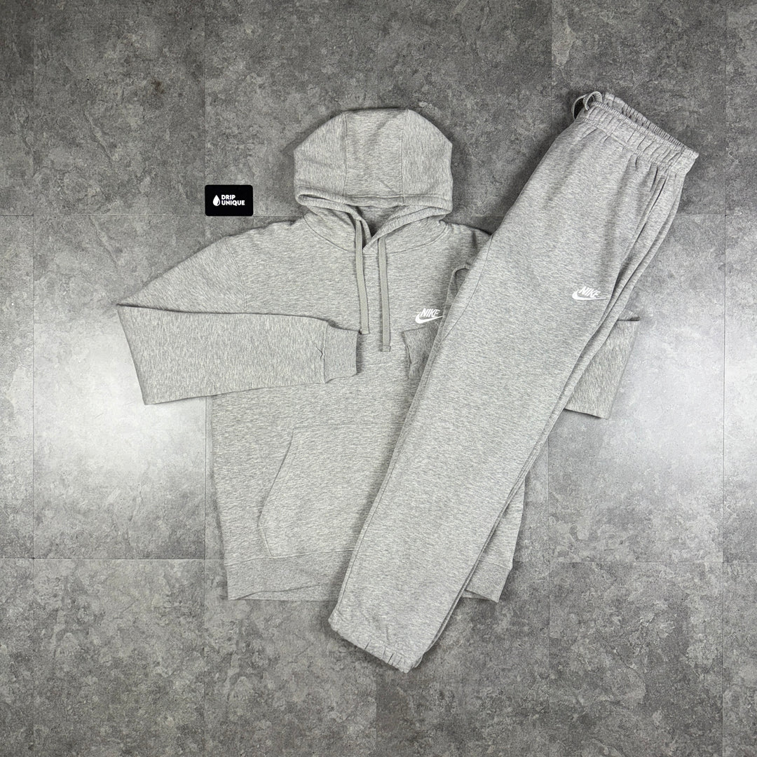 Nike Club Fleece Set Grey, dripuniqueuk