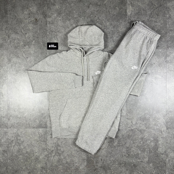 Nike Club Fleece Set Grey, dripuniqueuk