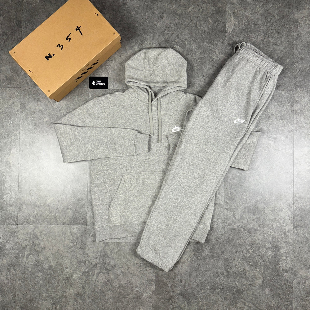 Nike Club Fleece Set Grey, dripuniqueuk