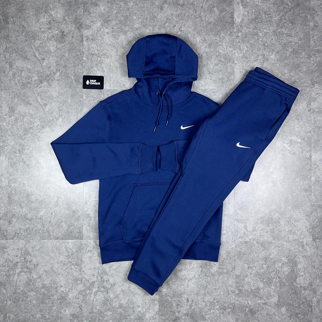 Nike Club Fleece Set Navy Blue, Nike Sets, dripuniqueuk
