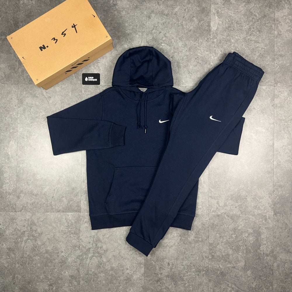 Nike Club Fleece Set Navy, nike set, dripuniqueuk