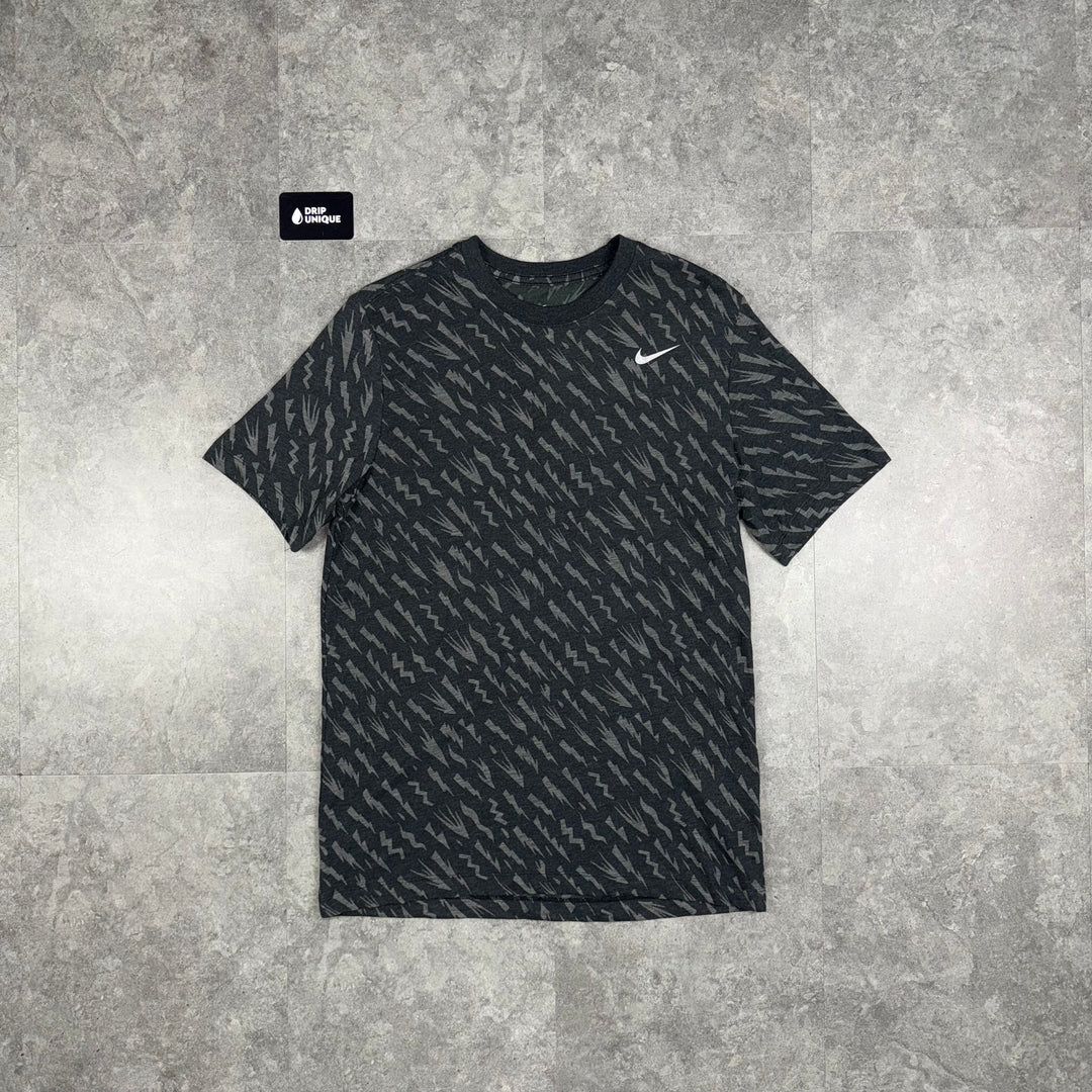 Nike Cotton Bolt T-Shirt Black, Nike T-Shirt, dripuniqueuk