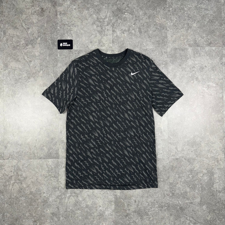 Nike Cotton Bolt T-Shirt Black, Nike T-Shirt, dripuniqueuk