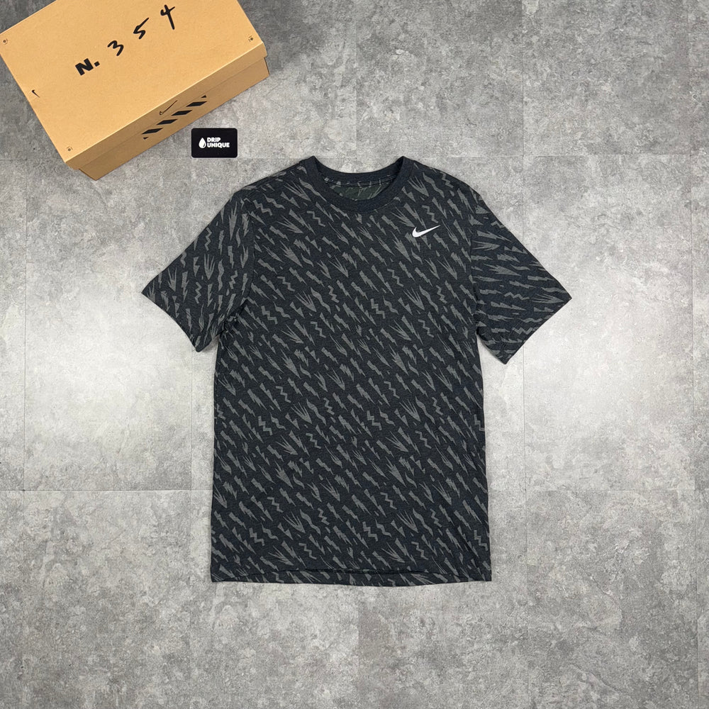 Nike Cotton Bolt T-Shirt Black, Nike Top, dripuniqueuk