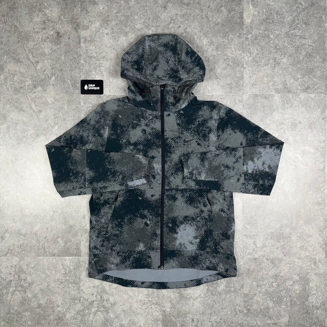 Nike Digital Unlimited Camo Windrunner Jacket Black, Nike Windrunner Jacket, dripuniqueuk