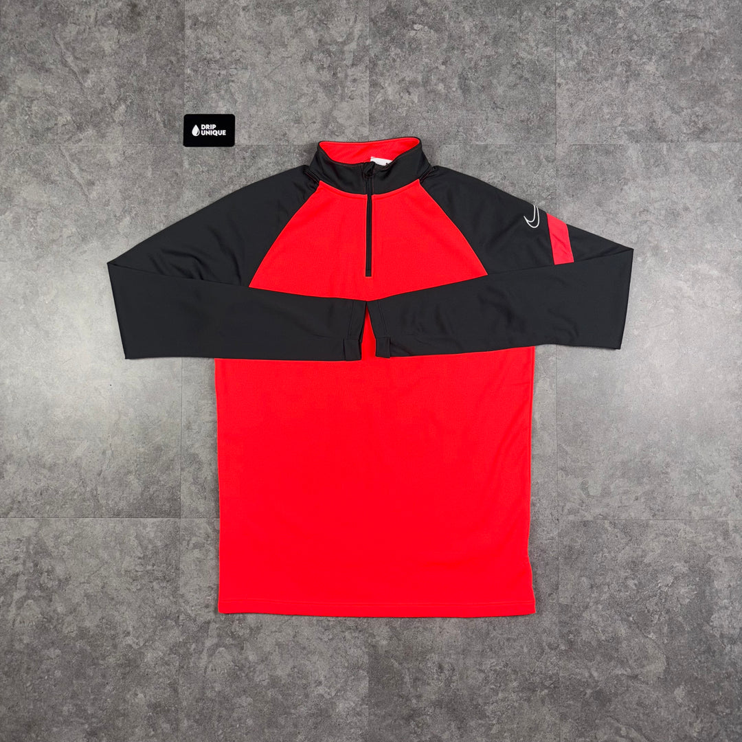 Nike Dri-Fit 1/4 Zip Top Red, Nike Dri Fit 1/4 Zip, dripuniqueuk