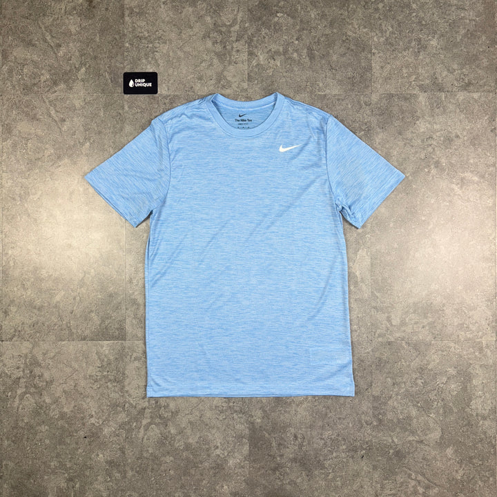 Nike Dri-Fit Breathe T-Shirt Baby Blue, Nike T Shirt, dripuniqueuk