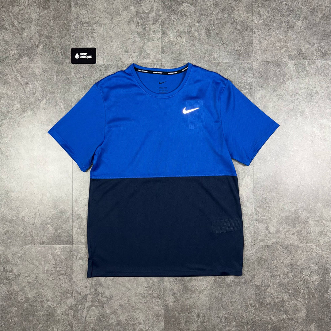 Nike Dri-Fit Breathe T-Shirt Royal Blue, Nike Dri Fit T Shirt, dripuniqueuk