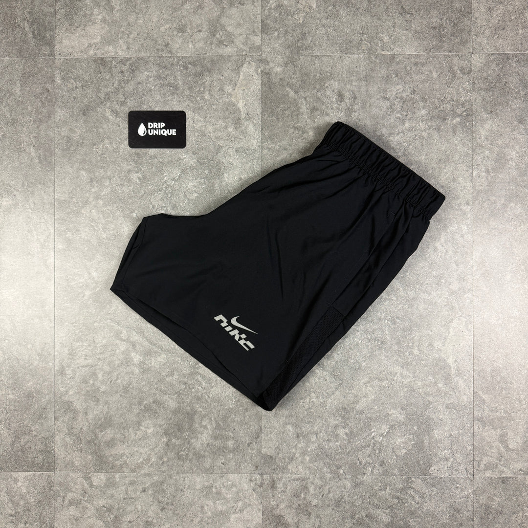 Nike Dri-Fit Challenger Flash Shorts 7" Black, nike shorts, dripuniqueuk