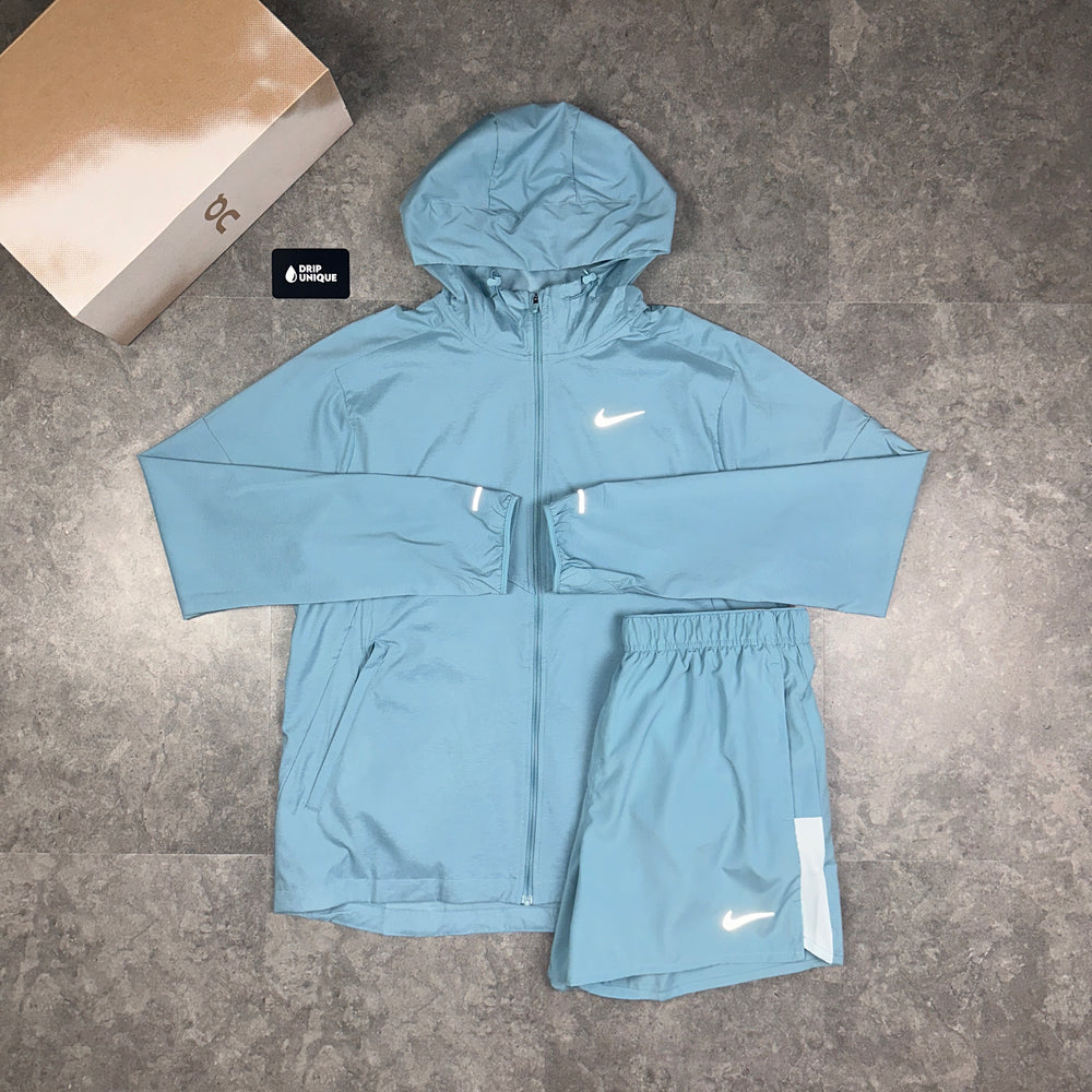 Nike Dri-Fit Challenger Shorts 5" Denim Turquoise, Nike Shorts, dripuniqueuk