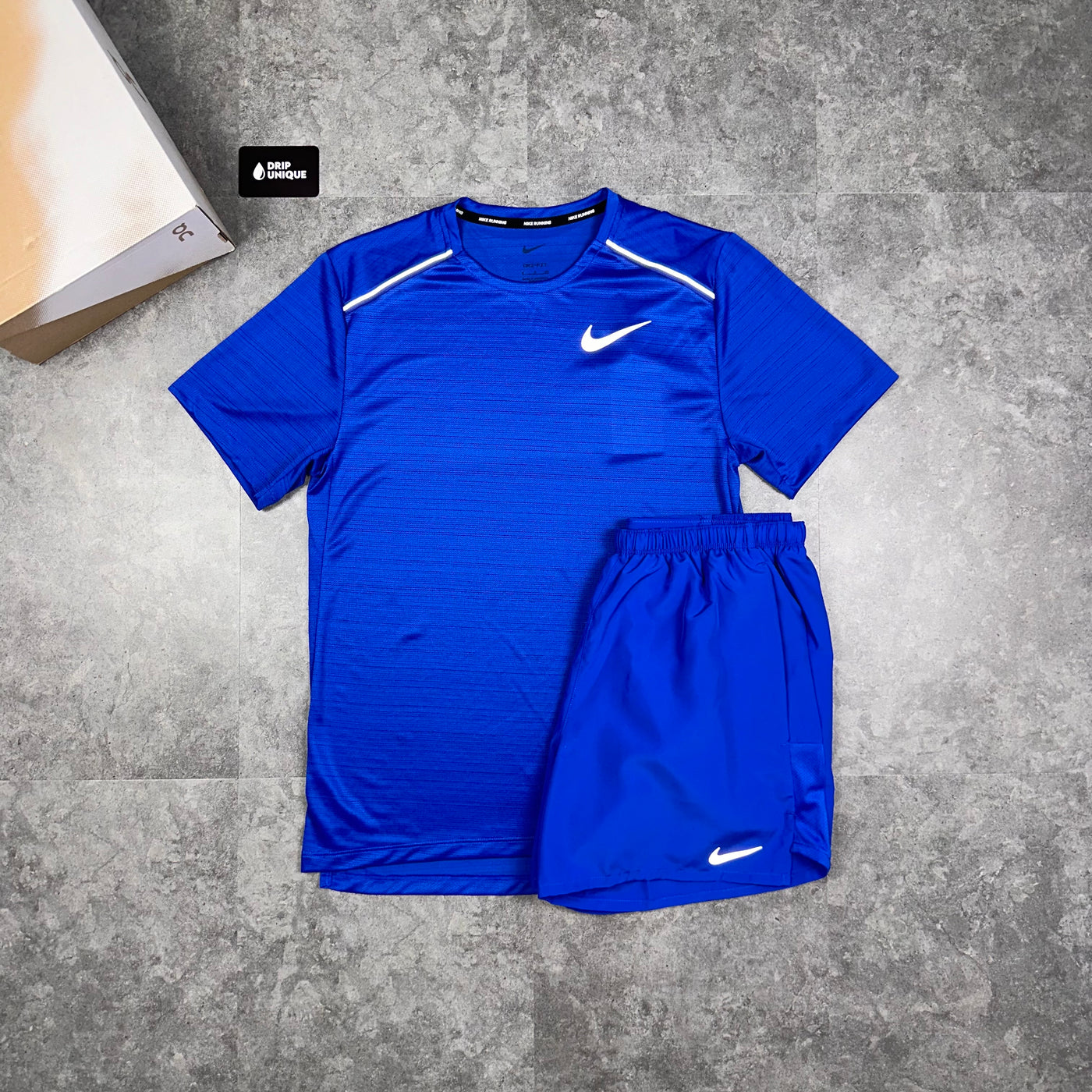 Nike Dri Fit Challenger Shorts 5 Royal Blue dripuniqueuk