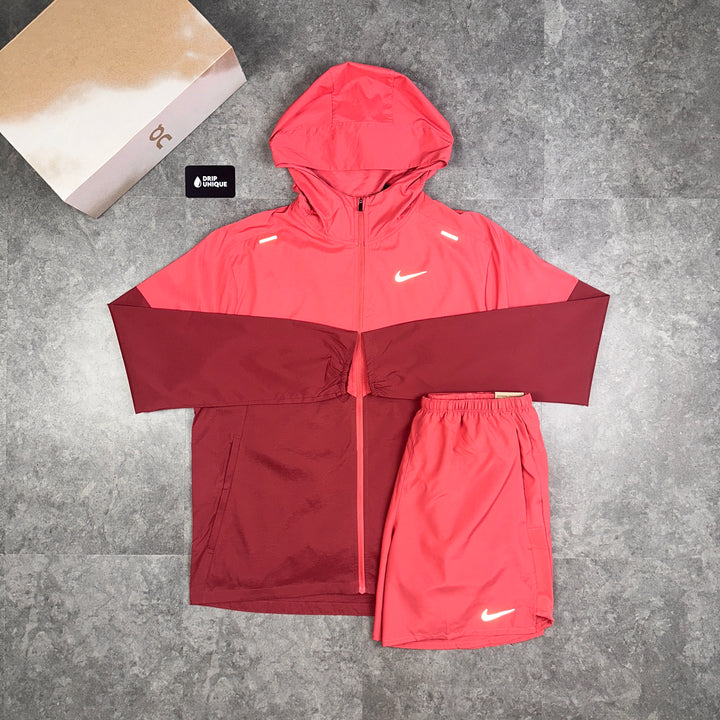 Nike Dri-Fit Challenger Shorts 7" Adobe Red, Nike Dri FIt Shorts, dripuniqueuk