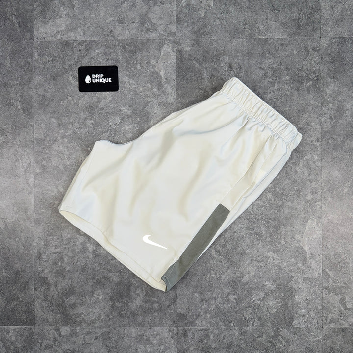 Nike Dri-Fit Challenger Shorts 7" Beige, nike shorts, dripuniqueuk