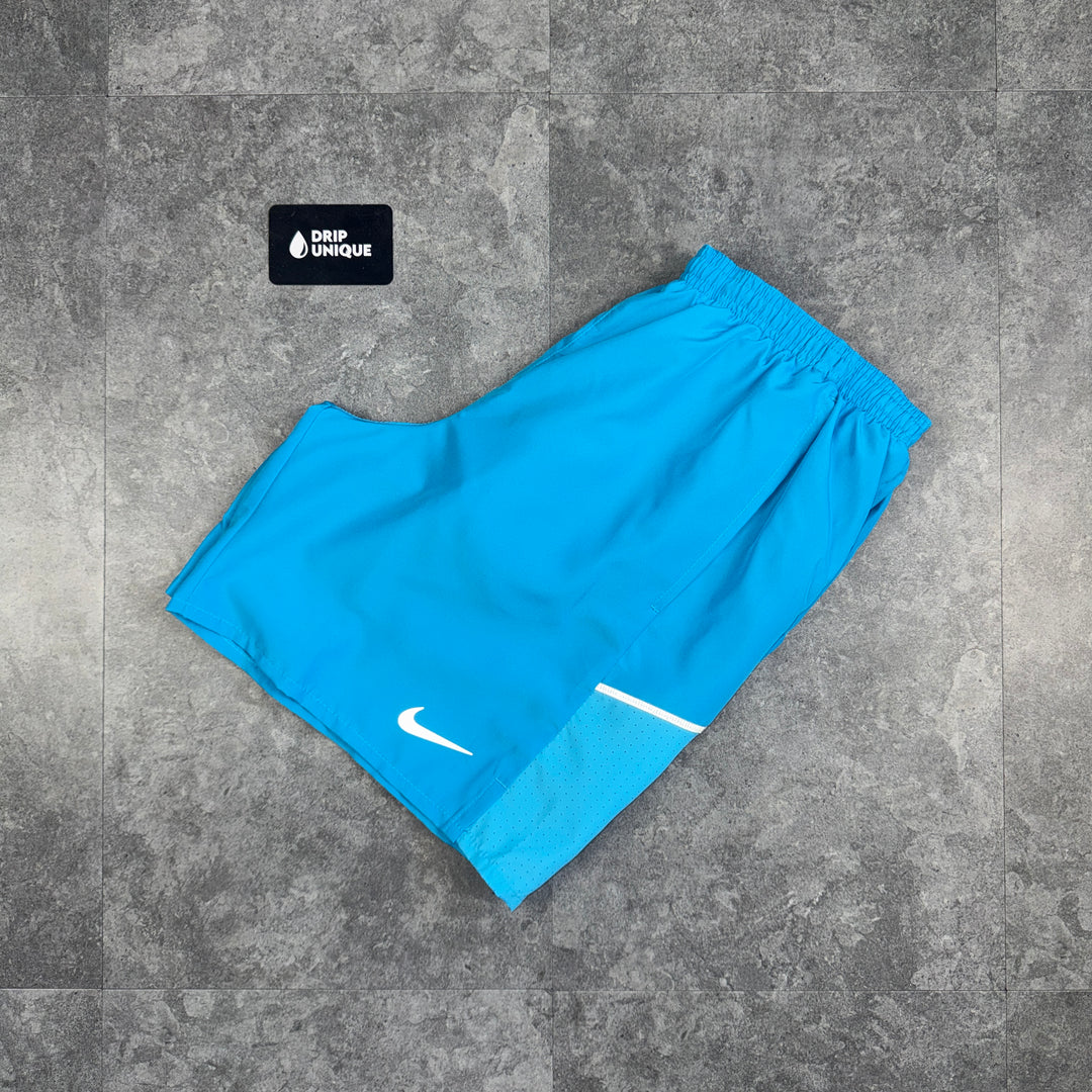 Nike Dri-Fit Challenger Shorts 7" Blue, nike shorts, dripuniqueuk