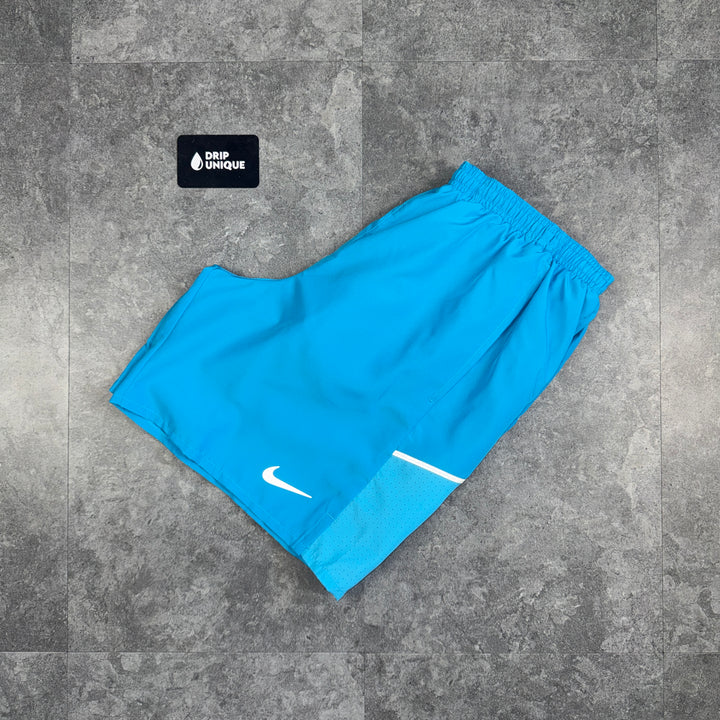Nike Dri-Fit Challenger Shorts 7" Blue, nike shorts, dripuniqueuk
