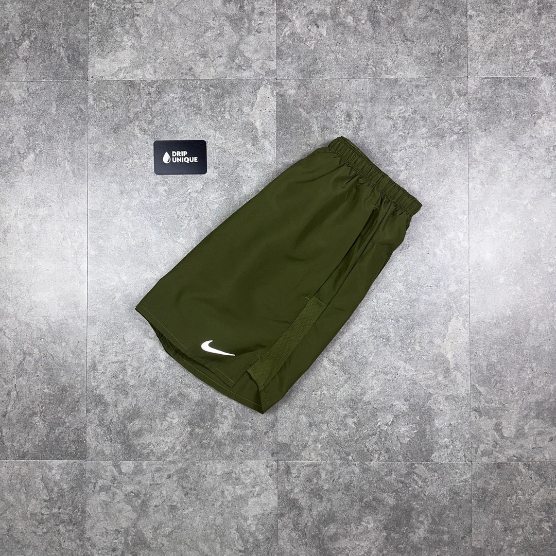 Nike Dri Fit Challenger Shorts 7 Khaki