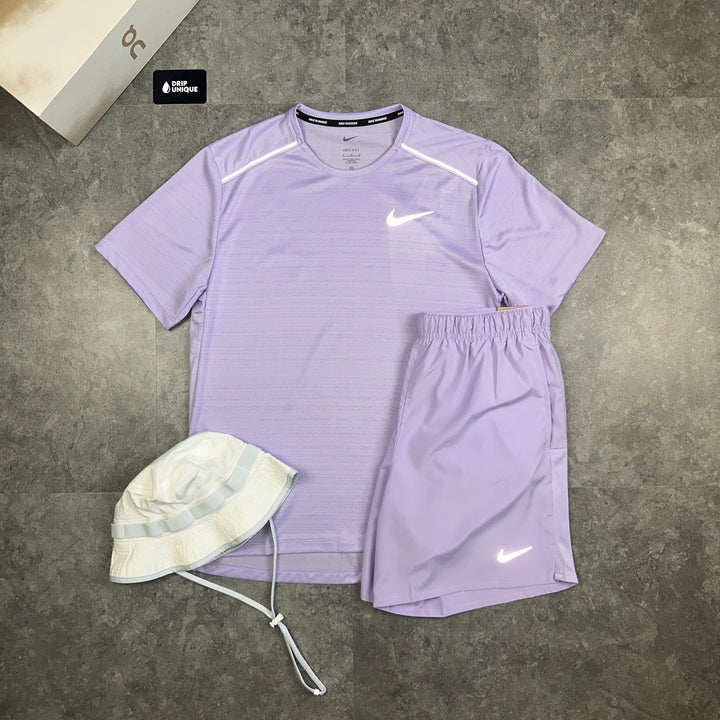 Nike Dri-Fit Challenger Shorts 7" Lavender, Nike Shorts, dripuniqueuk