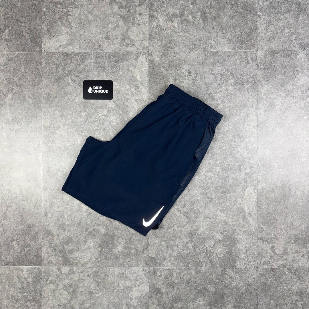 Nike Dri-Fit Challenger Shorts 7" Navy Blue, Nike Challenger Shorts, dripuniqueuk
