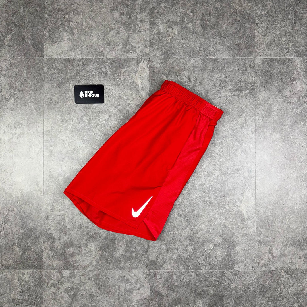 Nike Dri-Fit Challenger Shorts 7" Red, Nike Challenger Shorts, dripuniqueuk