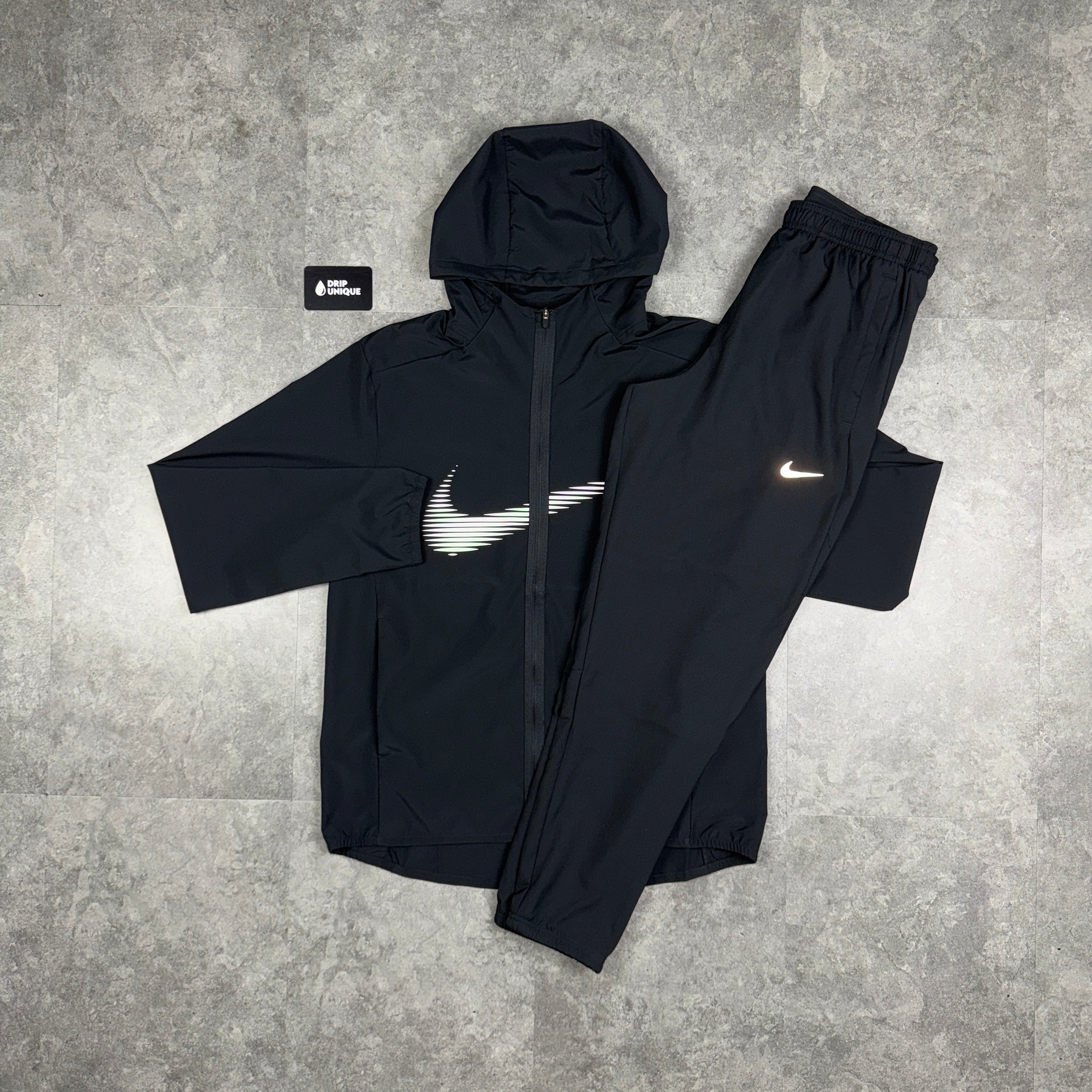nike swoosh windbreaker pants