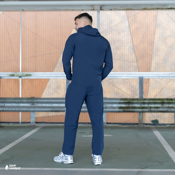 Nike Dri-Fit Form HD Swoosh Windrunner Jacket Navy & Navy Nike HD Challenger Pants Set, nike swoosh windrunner set, dripuniqueuk