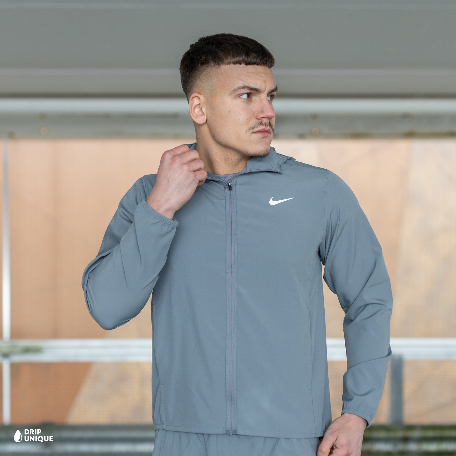 Nike Dri-Fit Form Windrunner Jacket Grey, nike windrunner jacket, dripuniqueuk