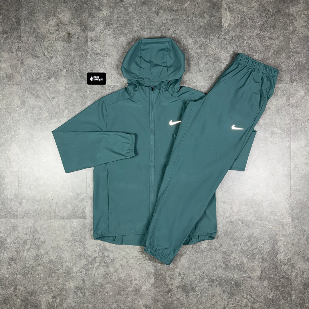Nike Dri-Fit Form Windrunner Jacket Mineral Slate & Mineral Slate Nike Challenger Pants Set, nike set, dripuniqueuk