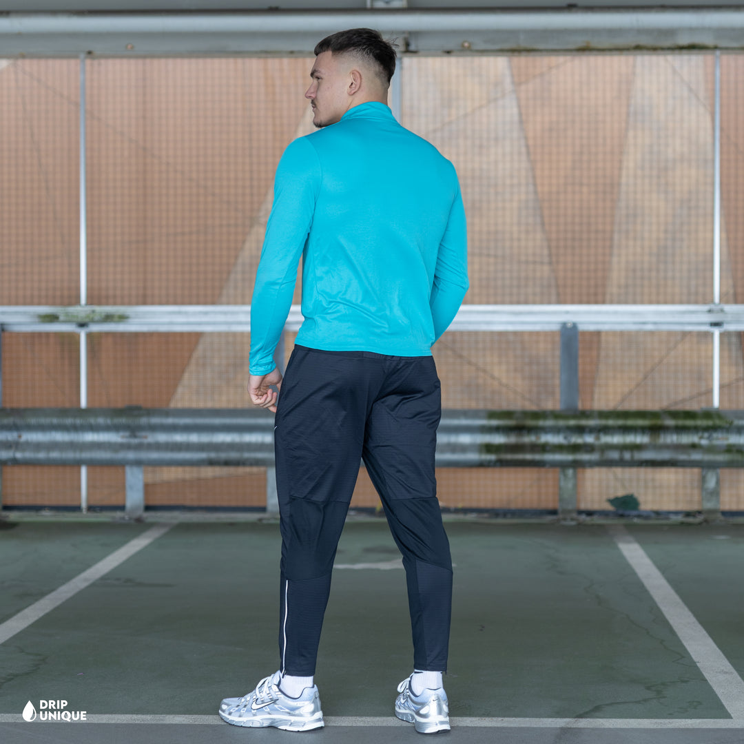 Nike Dri-Fit Pacer 1/4 Zip Dusty Cactus & Black Phenom Pants Set, nike zip up set, dripuniqueuk