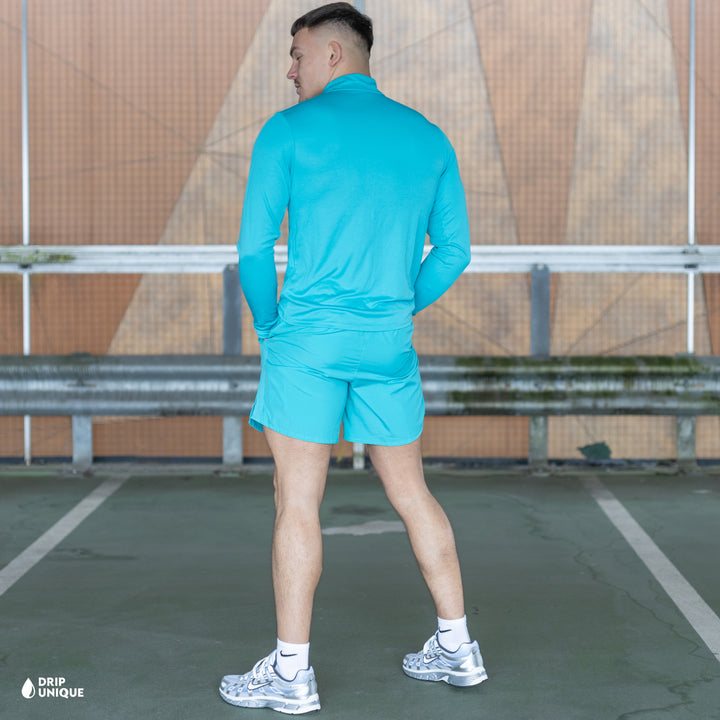 Nike Dri-Fit Pacer 1/4 Zip Dusty Catus & Dusty Cactus Challenger Shorts Set, nike zip-up set, dripuniqueuk