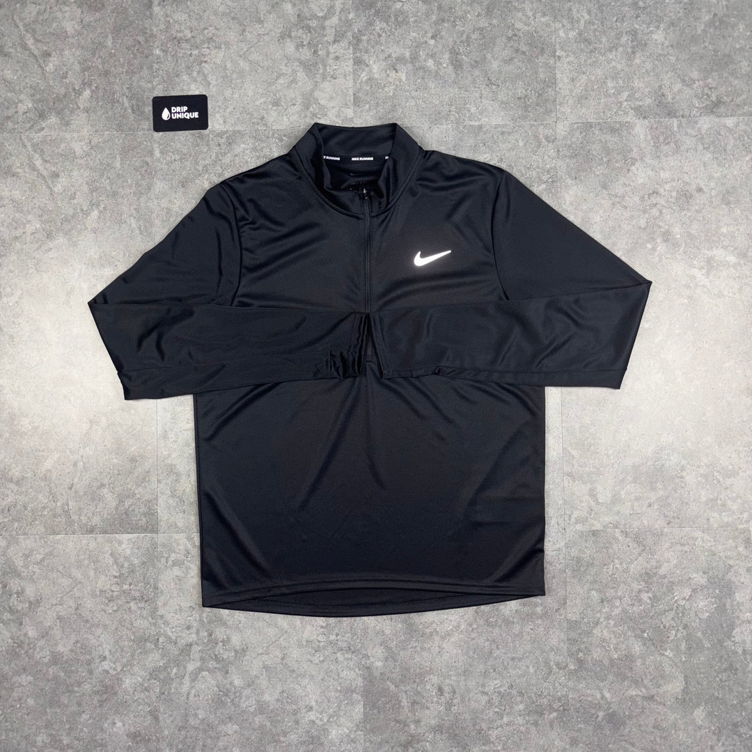 Nike Dri-Fit Pacer 1/4 Zip Top Black, Nike 1/4 Zip, dripuniqueuk