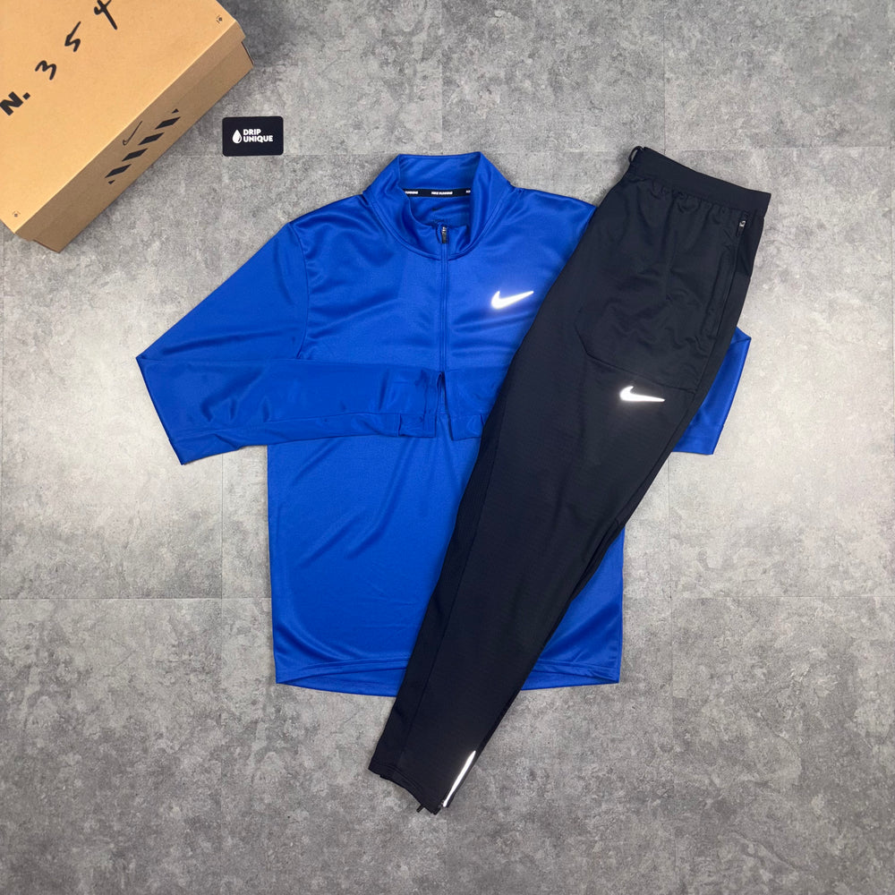 Nike Dri-Fit Pacer 1/4 Zip Top Blue, Nike 1/4 Zip Set, dripuniqueuk