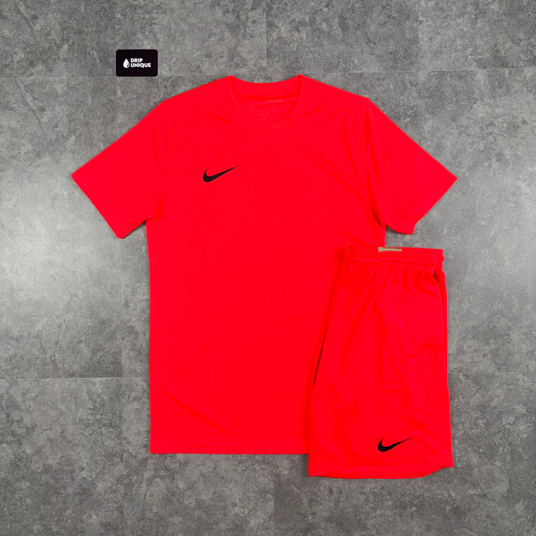 Nike Dri-Fit Shorts 7" Crimson Red, Nike Dri Fit Shorts, dripuniqueuk