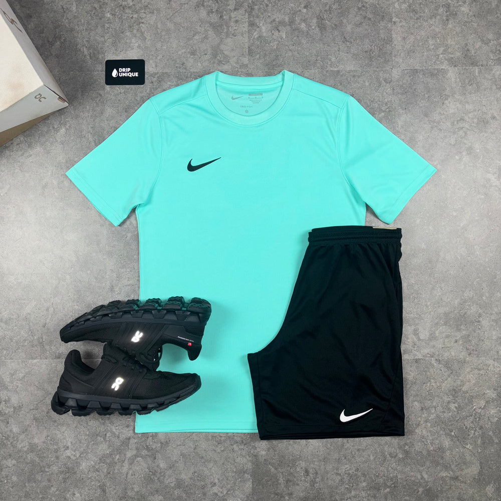 Nike Dri-Fit T-Shirt Turquoise Blue, Dri Fit T Shirts, dripuniqueuk